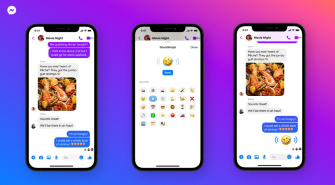 FACEBOOK MESSENGER, EMOJİLERİ SESLENDİRİYOR