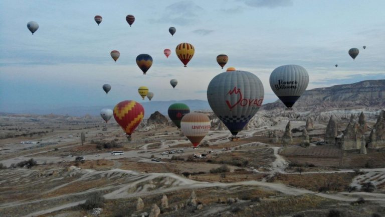 Kapadokya’da Balon Turları İptal