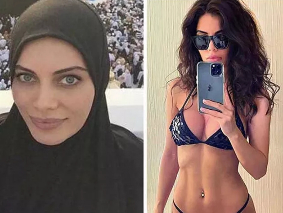 Bikinili pozu tepki çekti
