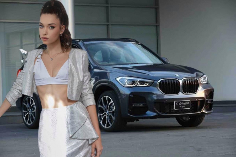 Afra Saraçoğlu kendini otomobille ödüllendirdi