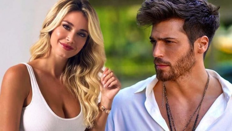 Can Yaman’ın sevgilisi milyarder ile dudak dudağa!