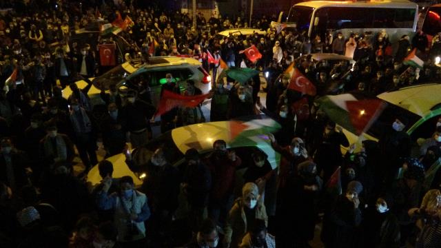 Türkiye tek yürek oldu, Filistin'e destek için sokaklara döküldü