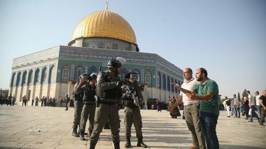 Mescid’i Aksa’da ses bombalı saldırı