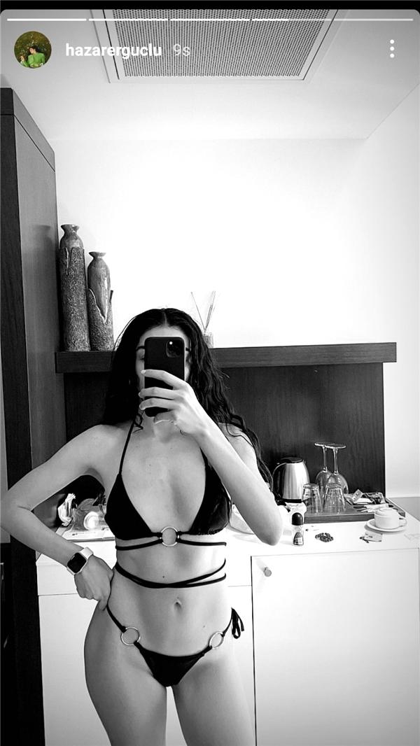 Rol aldığı dizi final yapan Hazar Ergüçlü tatile koştu! İlk işi bikinili fotoğraf paylaşmak oldu