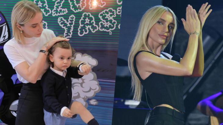 GÜLŞEN OĞLU AZUR’UN DA BESLENMESİNE DİKKAT EDİYOR