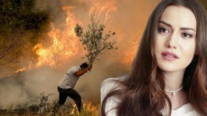 FAHRİYE EVCEN: “YURDUMUN CESUR VE GÜZEL YÜREKLİ İNSANLARI…”