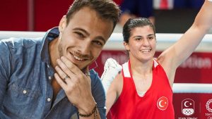 MİLLİ BOKSÖR BUSENAZ, KEREM BÜRSİN’E SİTEM ETTİ!