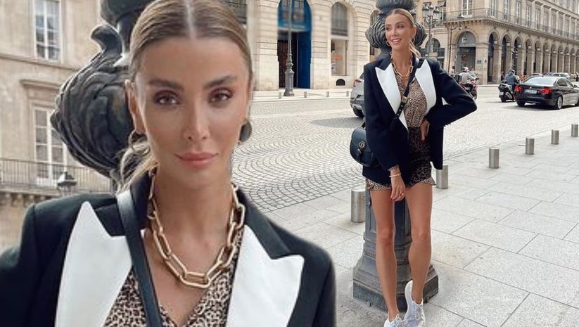 ÖZGE ULUSOY PARİS SOKAKLARINDA