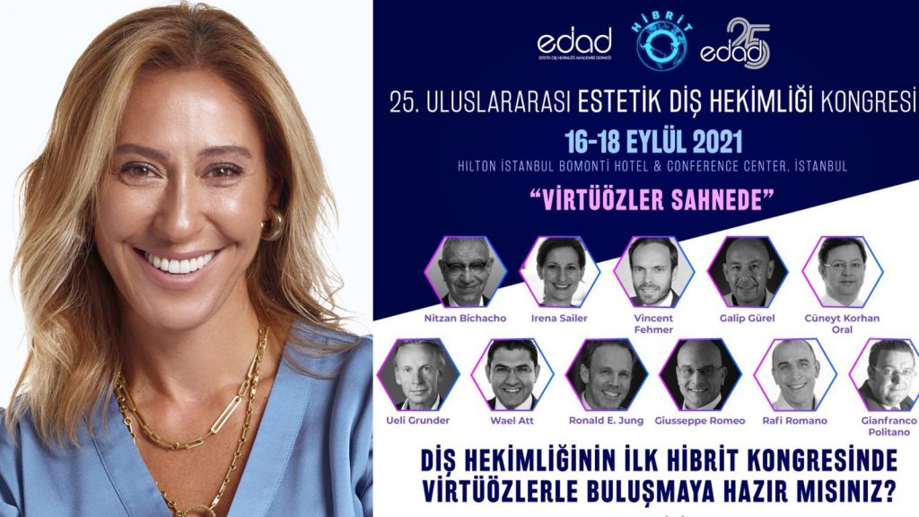 25. ULUSLARARASI ESTETİK DİŞ HEKİMLİĞİ KONGRESİ GERÇEKLEŞTİ
