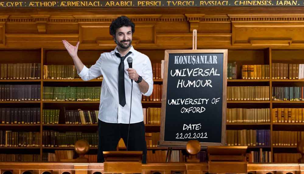 Hasan Can Kaya Mizahıyla Oxford Üniversitesi’nde!