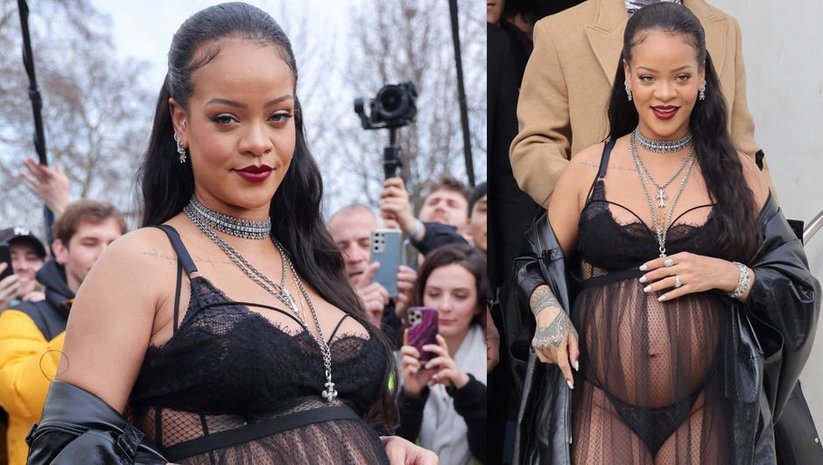 Rihanna’nın Hamile Tarzı Gündem Oldu!