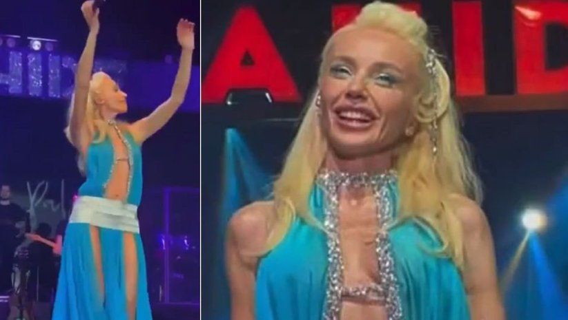 Gülşen Yine Sahne Kıyafetiyle Olay Oldu!