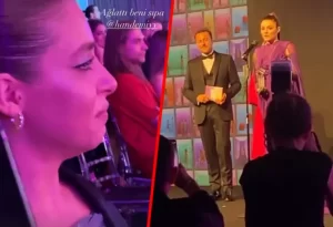 Hande Erçel’in Teşekkür Konuşması Ablasını Ağlattı