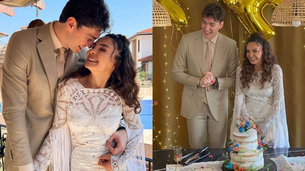 Ebru Şahin ile Cedi Osman Nişanlandı