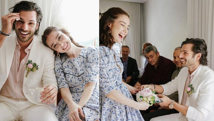 Serkan Çayoğlu ile Özge Gürel Nişanlandı