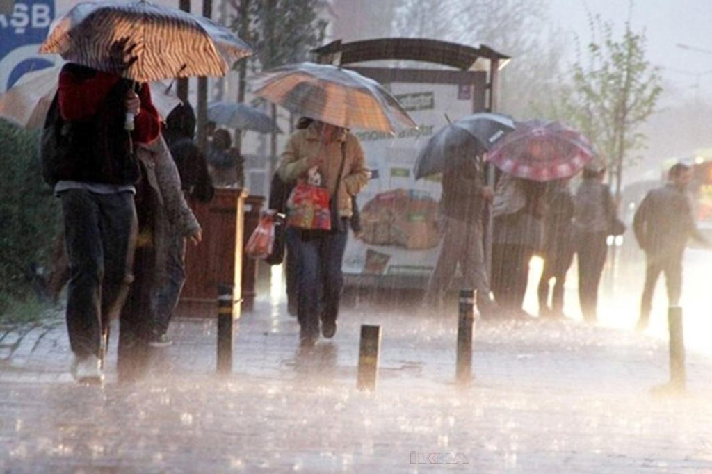 Meteoroloji’den Yağış ve Kuvvetli Rüzgar Uyarısı