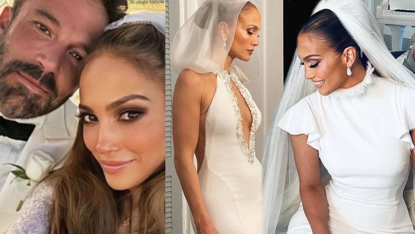 Jennifer Lopez ile Ben Affleck’in Düğününden Yeni Kareler!