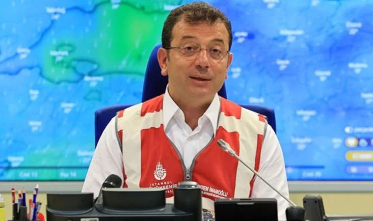 İBB Başkanı Ekrem İmamoğlu, Saat Verip Uyardı: Araçlarınızla Dışarı Çıkmayın