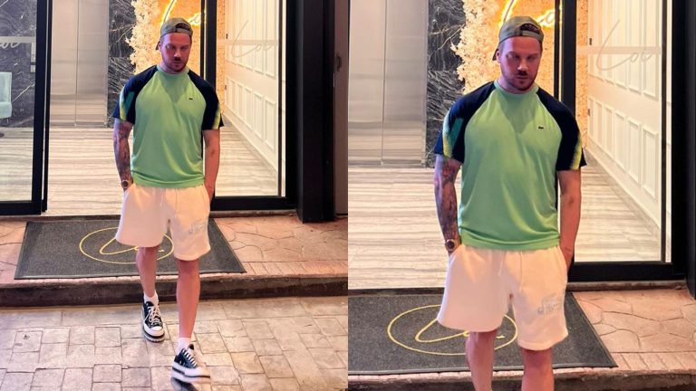 Sinan Akçıl, Yüksek Platformlu Spor Ayakkabı ile Görüntülendi